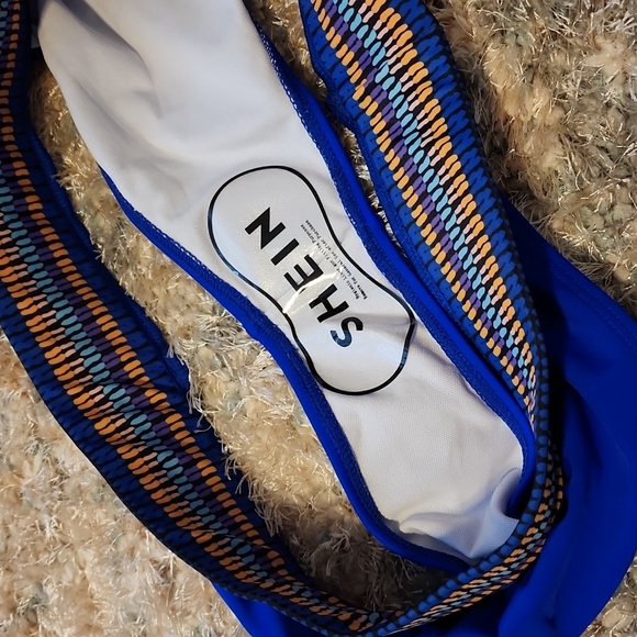 🧿 royal blue Aztec print bikini bottom 🧿 - Picture 5 of 6